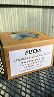 Pisces Crystal Zodiac Set