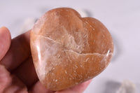 Red Calcite Hearts