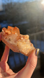 Tangerine Quartz Cluster