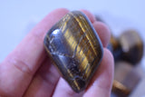 Tiger's Eye Tumbled Stones