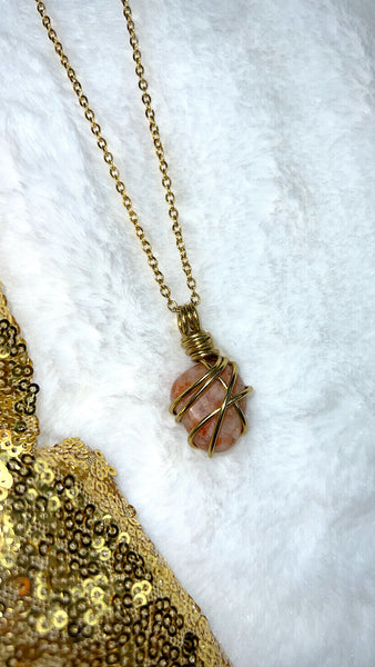 WIRED Sunstone Necklace